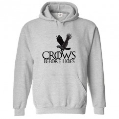 Crows Before Hoes GOT inspired Classic Unisex Kids and Adults Pullover Hoodie